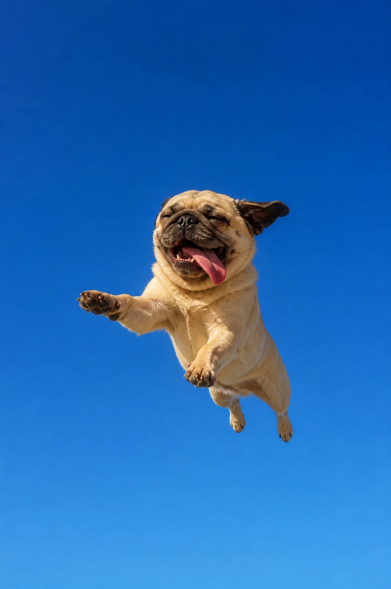 Blue Skies pet portrait example